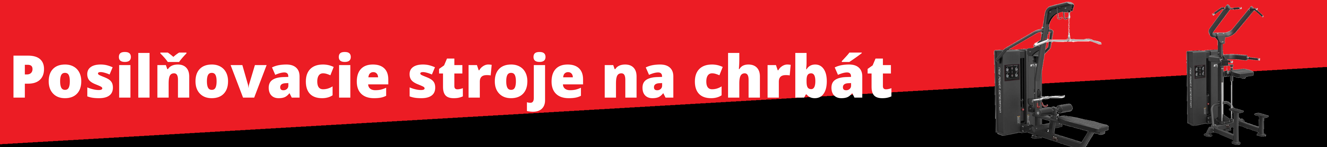 Posilňovacie stroje na chrbát